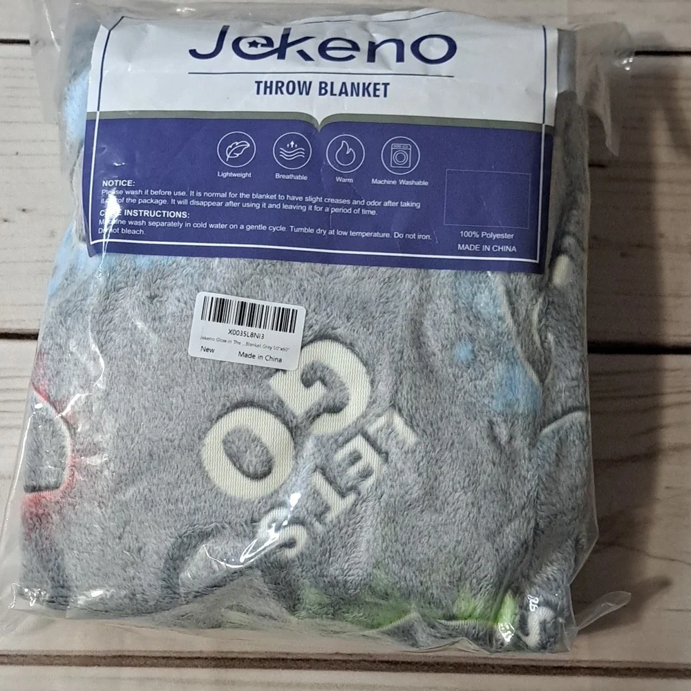 Glow in the Dark Blanket Gamer Design
